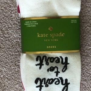 Kate Spade socks